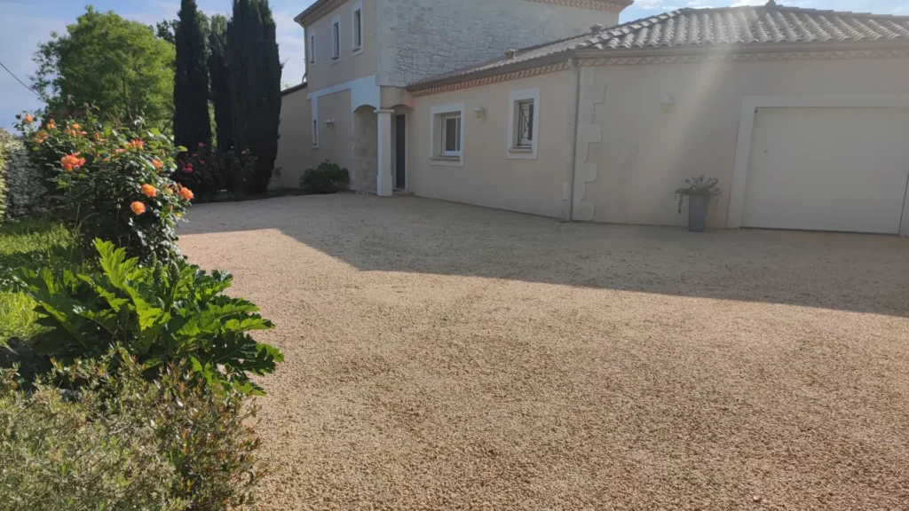 Parking en Bi couche Jaune St cole